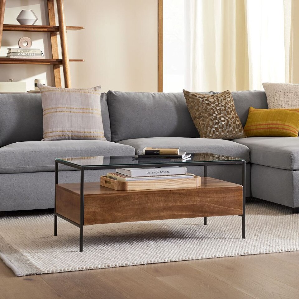 Cooper Storage Coffee Table (97 cm) West Elm UK